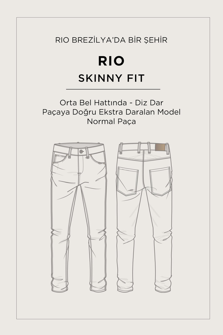 Siyah Klasik Bel Eskitme Yıkama Elastan Jean Pantolon