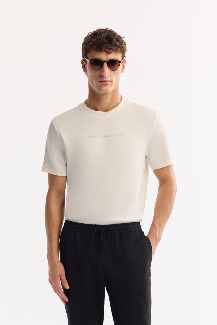 Siyah Beli Lastikli Bağcıklı Duble Paça Jogger Pantolon