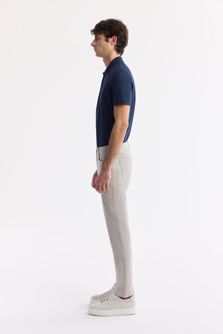 Taş Klasik Bel Soft Touch Pamuklu Pantolon