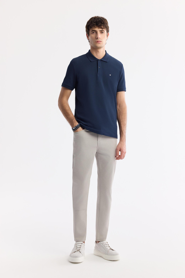 Taş Klasik Bel Soft Touch Pamuklu Pantolon