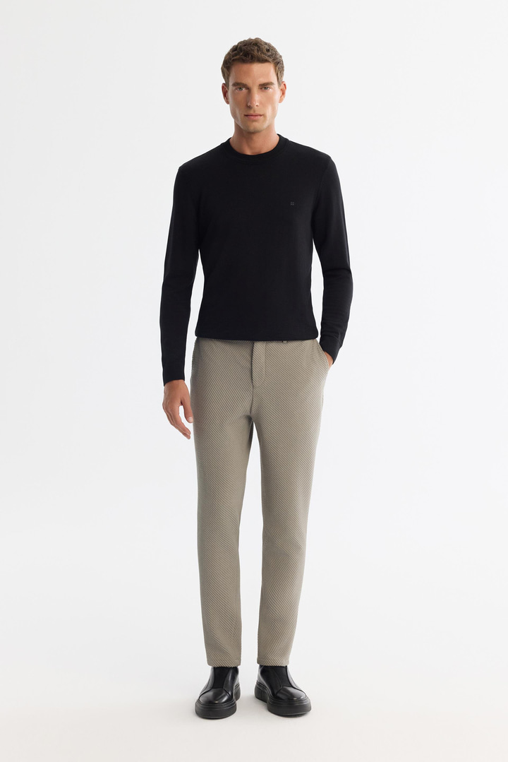 Vizon Yandan Cepli Bi-Stretch Pantolon