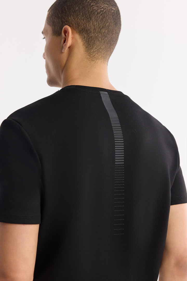 Black Round Neck T-Shirt