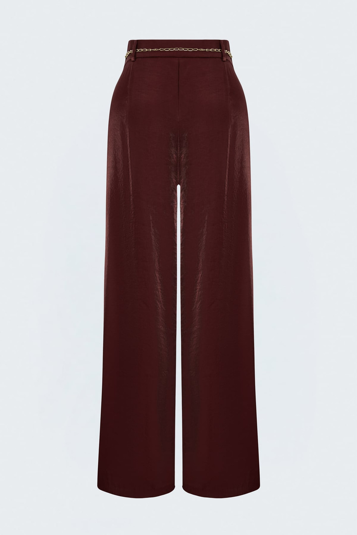 Aura Pantolon - Bordo
