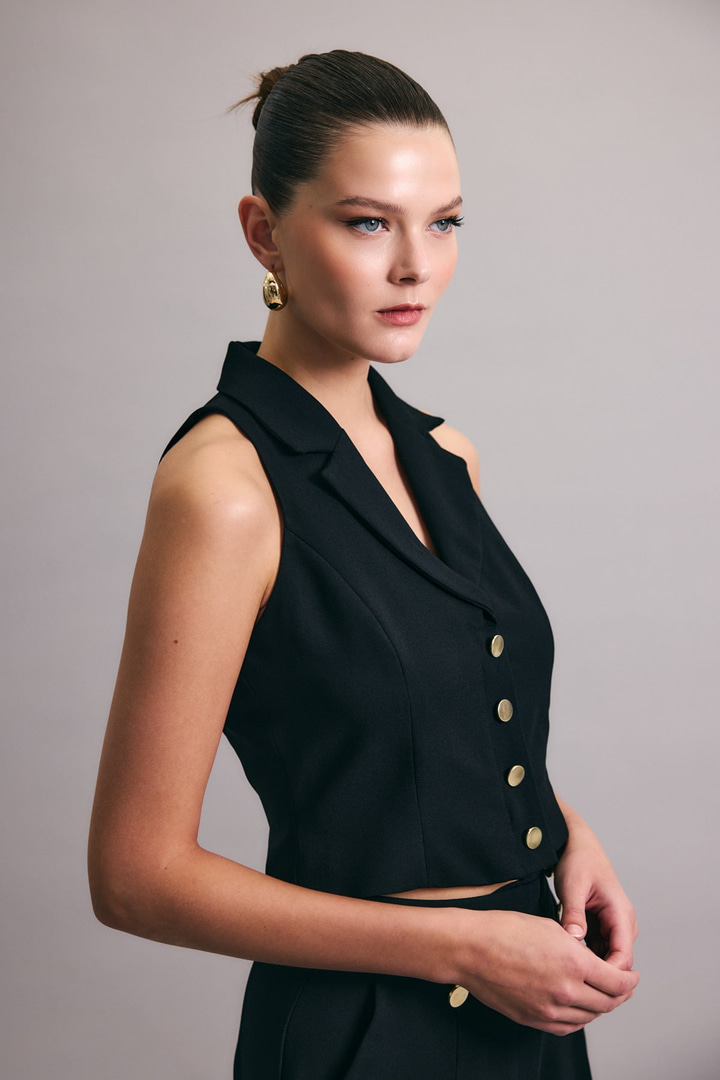 Eva Yelek - Siyah