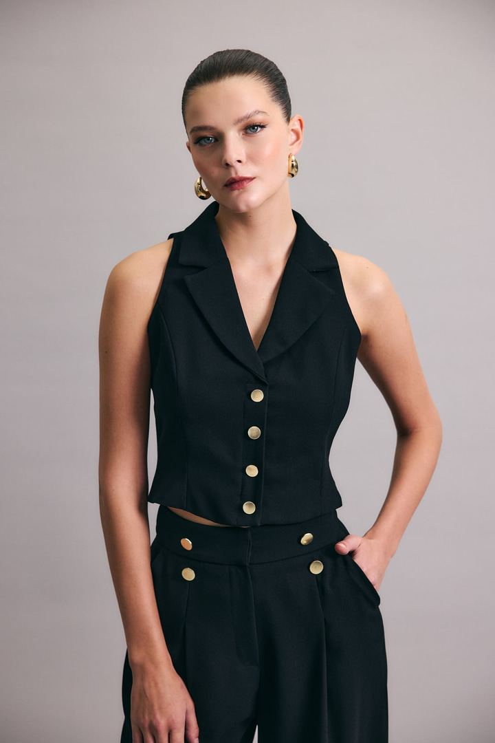 Eva Yelek - Siyah