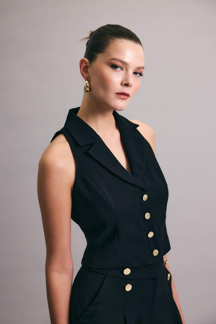 Eva Yelek - Siyah
