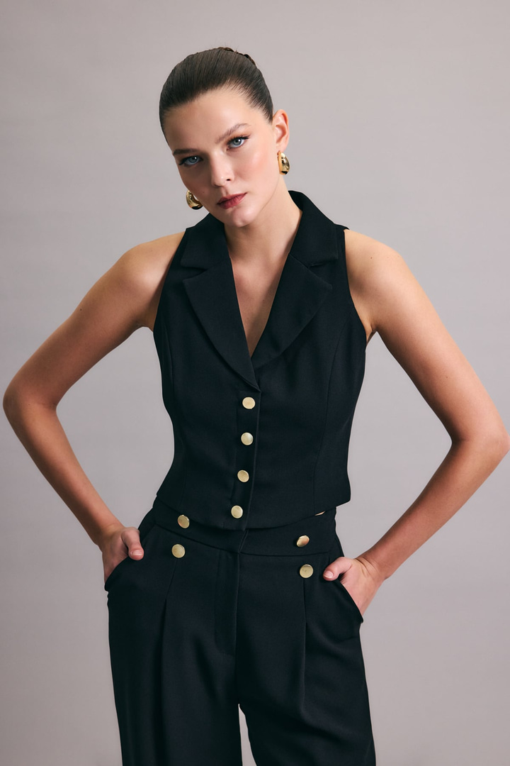 Eva Yelek - Siyah