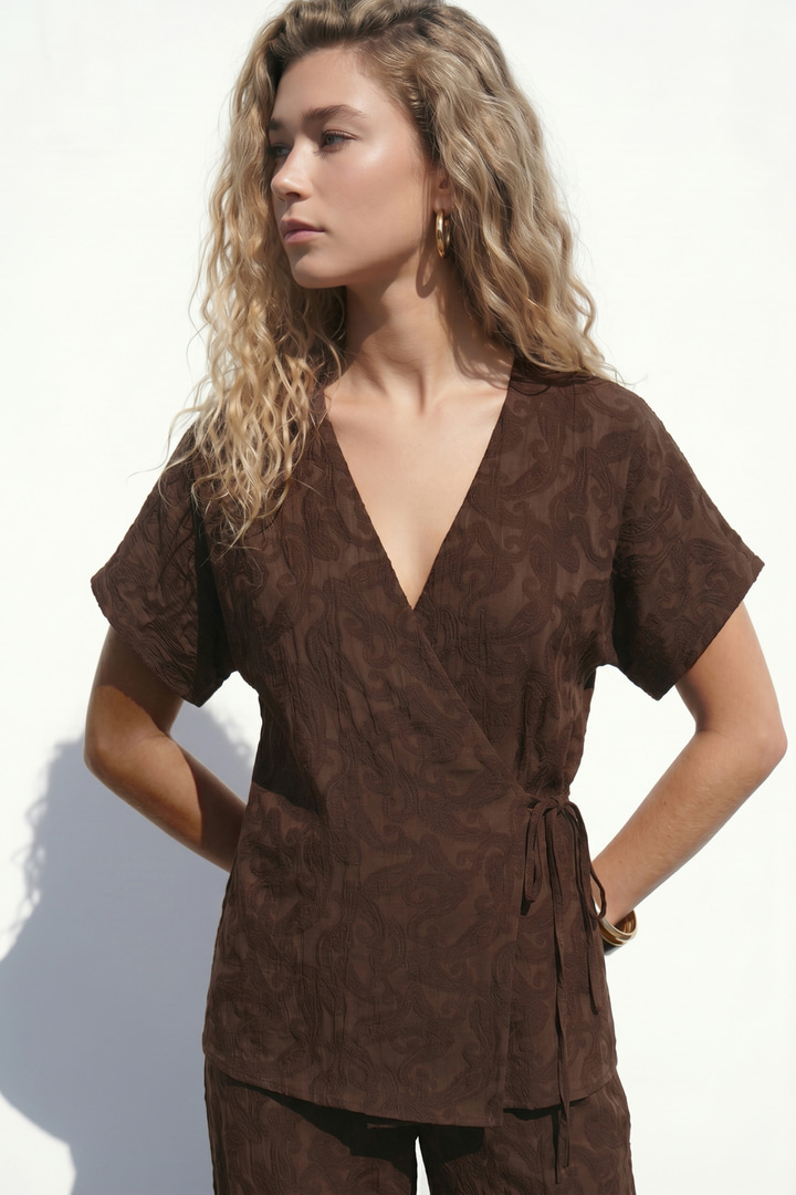 Lily Kimono - Kahve