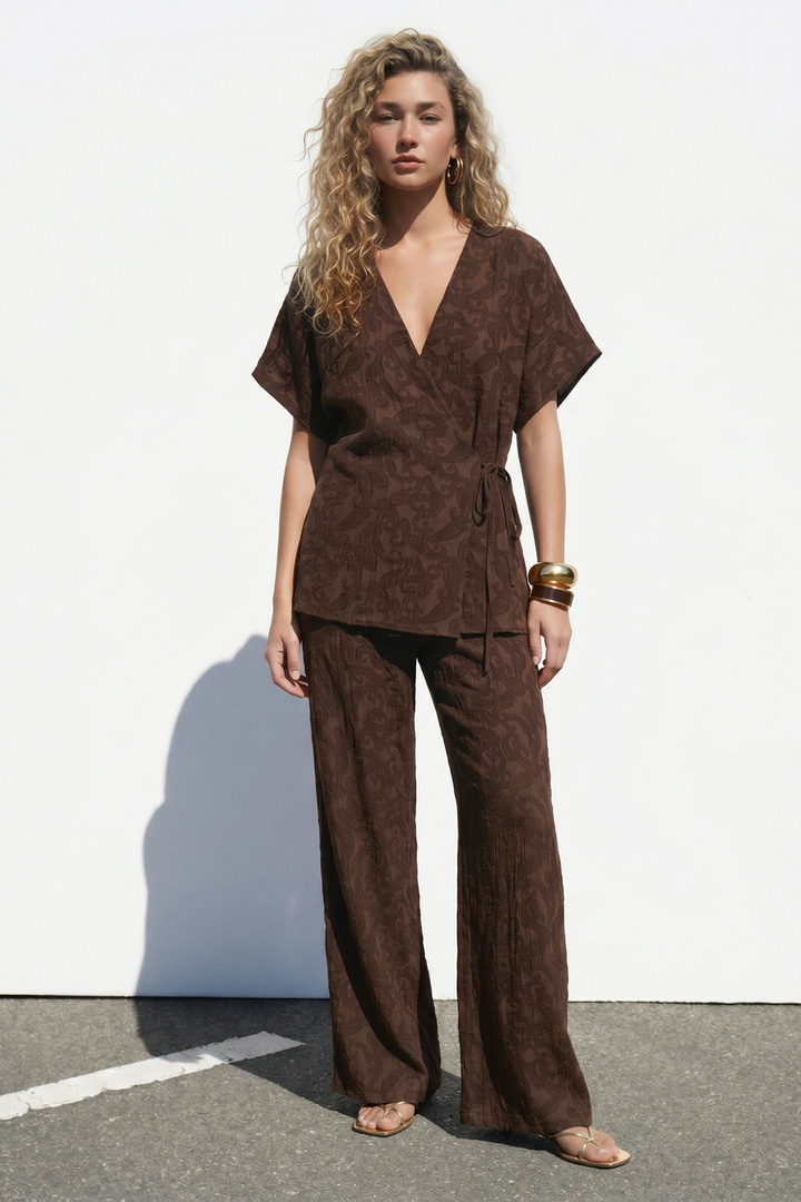 Lily Kimono - Kahve
