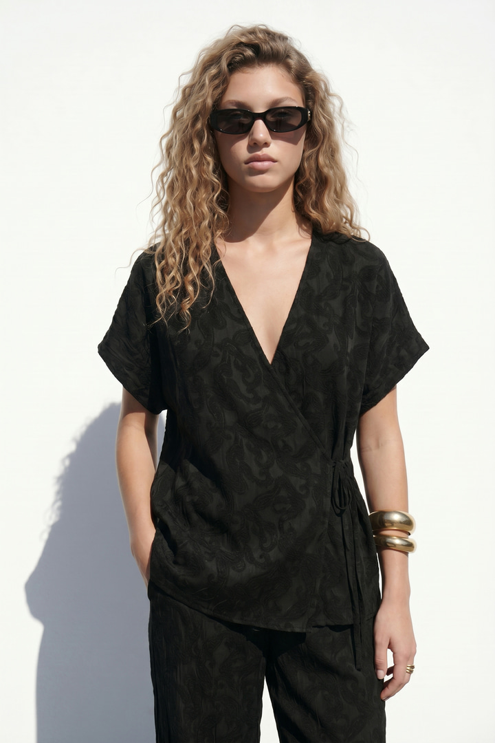 Lily Kimono - Siyah