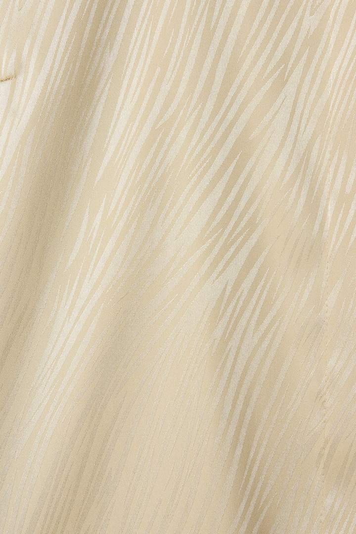 Zebra Desenli Gömlek - Gold