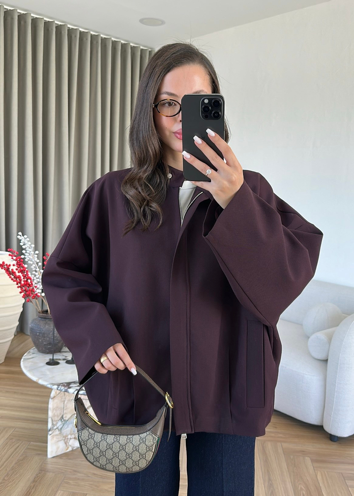 Alven Bomber Ceket MÜRDÜM