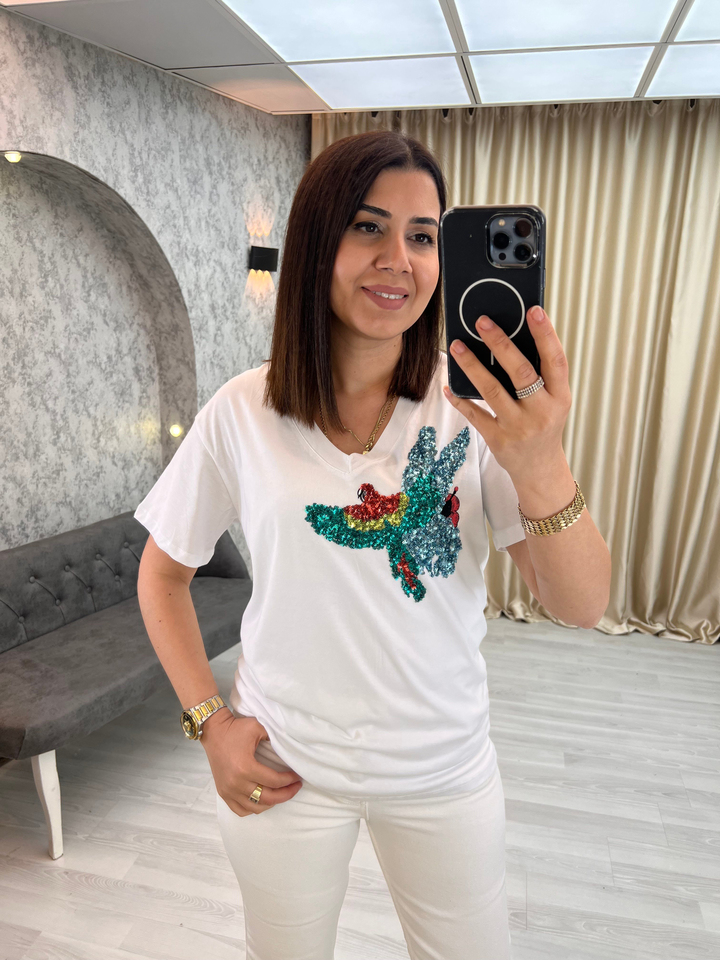 Payet Kuş Tişiört