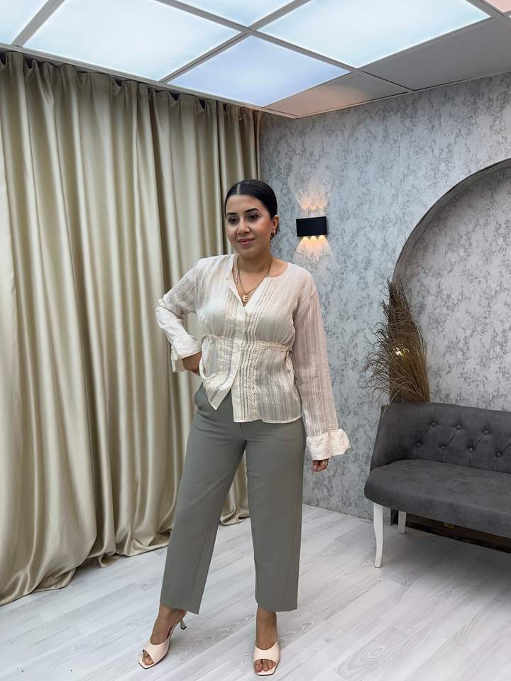 Premium Kalem Pantolon Çağla