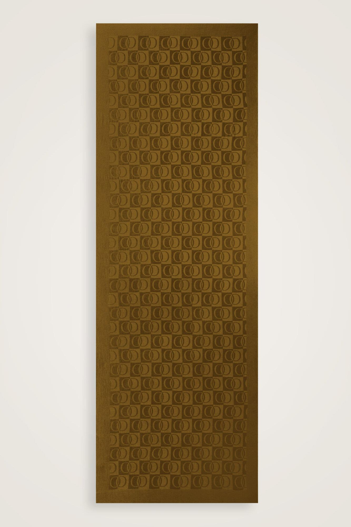 Dama Desen Haki Naia Pamuk Şal 70x200