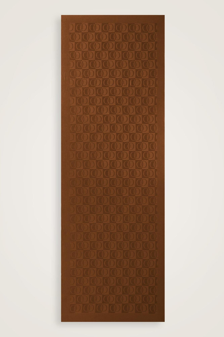 Dama Desen Taba Naia Pamuk Şal 70X200
