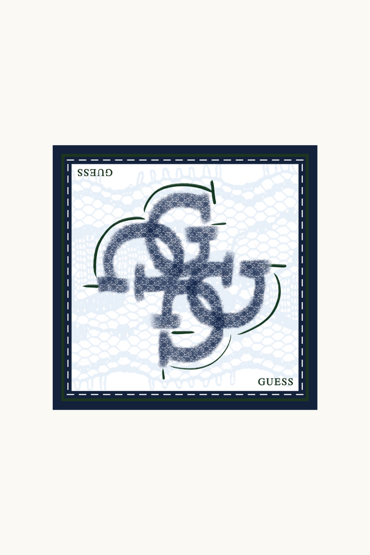 Guess Lace Frame Pattern