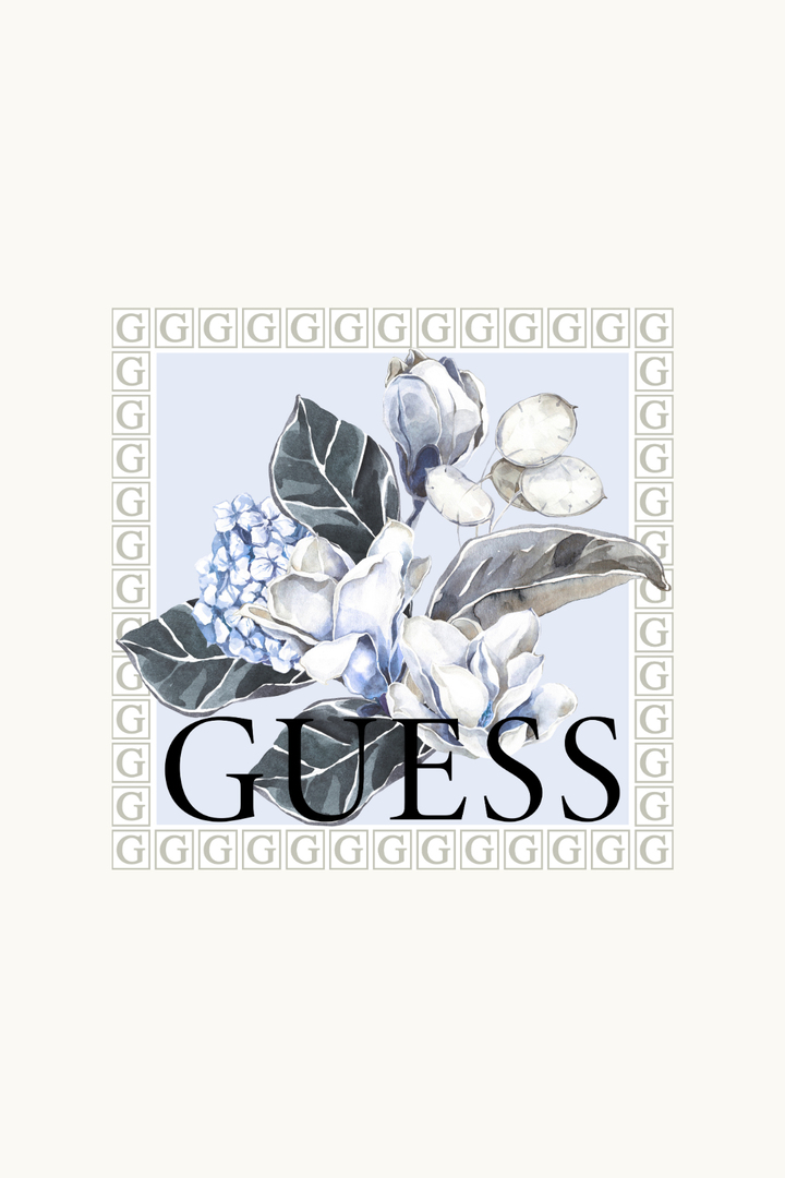 Guess Signature Flora Pattern