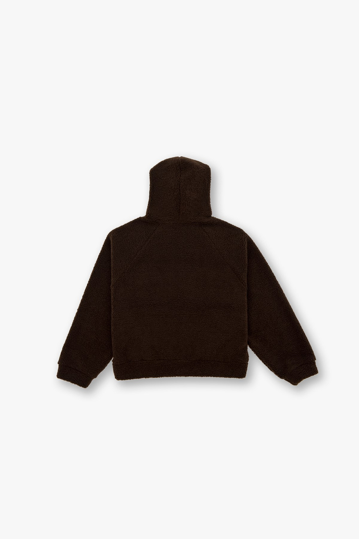Everyday Icon Oversize Welsoft Sweatshirt Kadın Kahverengi