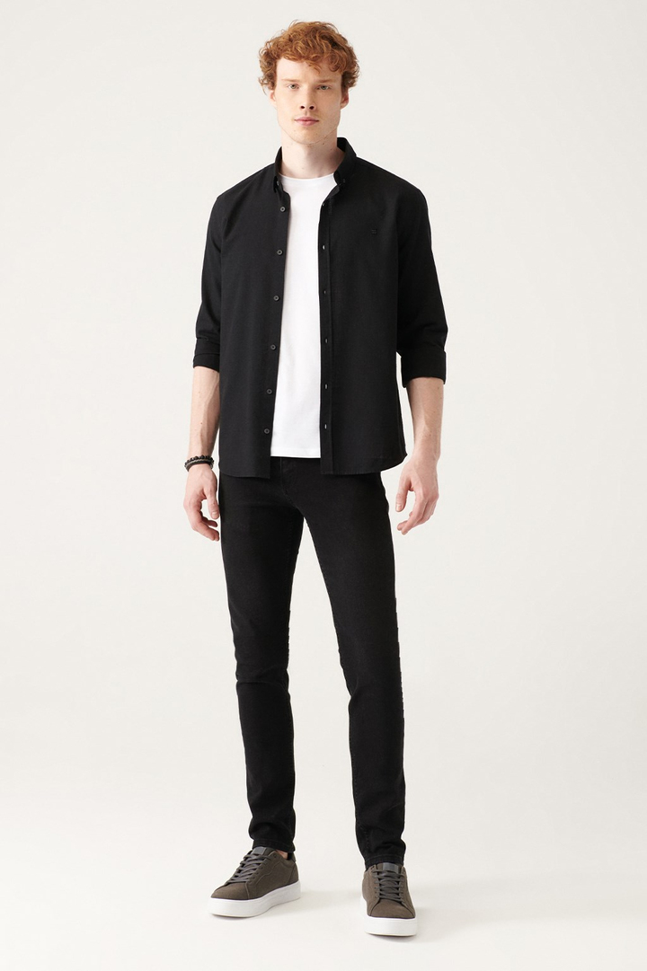 Black Berlin Faded Jeans