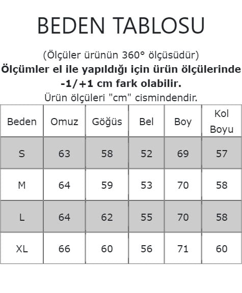 M Nakışlı Yeşil Oversize Peluş Ceket