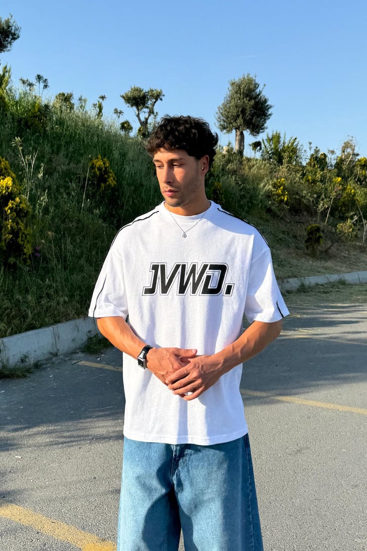 22 Jvwd Baskılı  Tişört