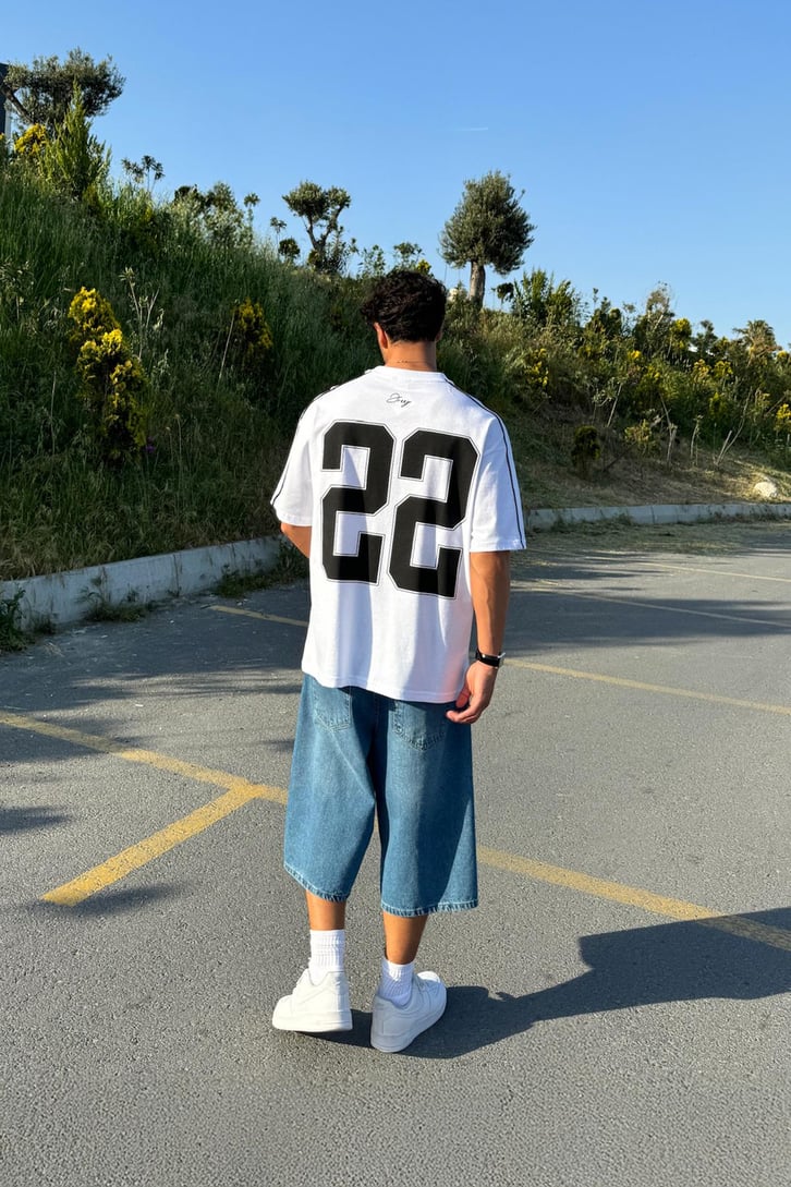 22 Jvwd Baskılı  Tişört