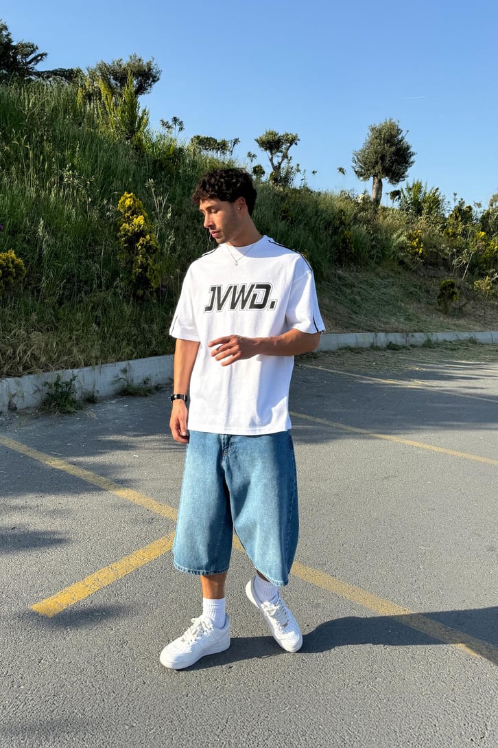 22 Jvwd Baskılı  Tişört