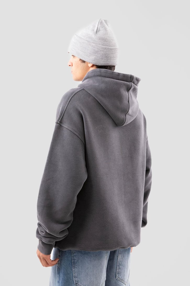 500 GSM Premium Basic Acid Wash Oversize Hoodie