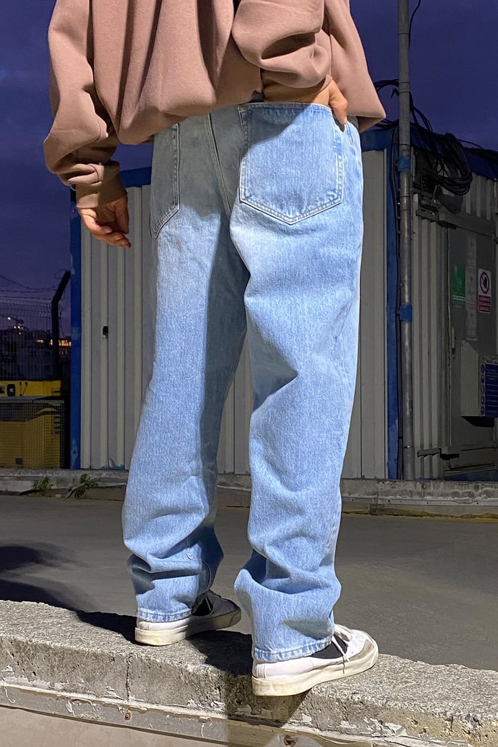 90's TAŞLAMALI LOSSE FIT JEAN