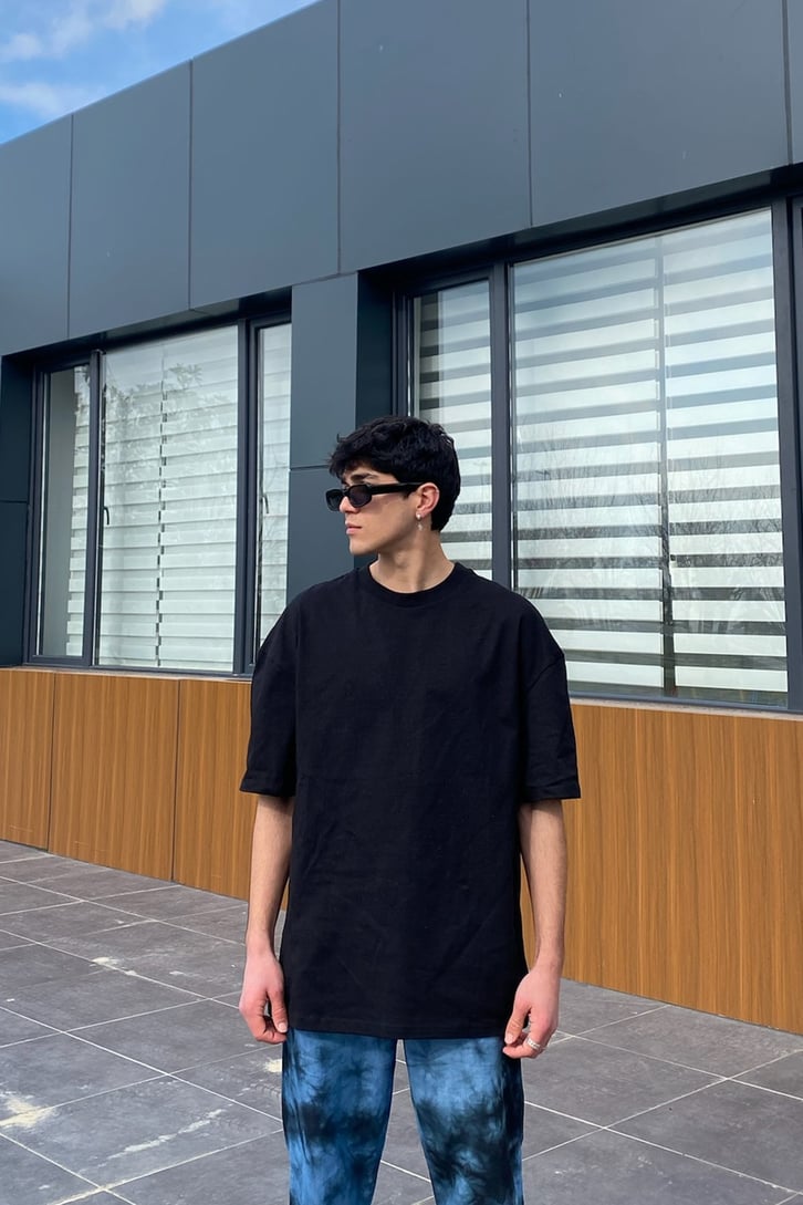 Acid Smile East Coast Oversize Printed Tee
