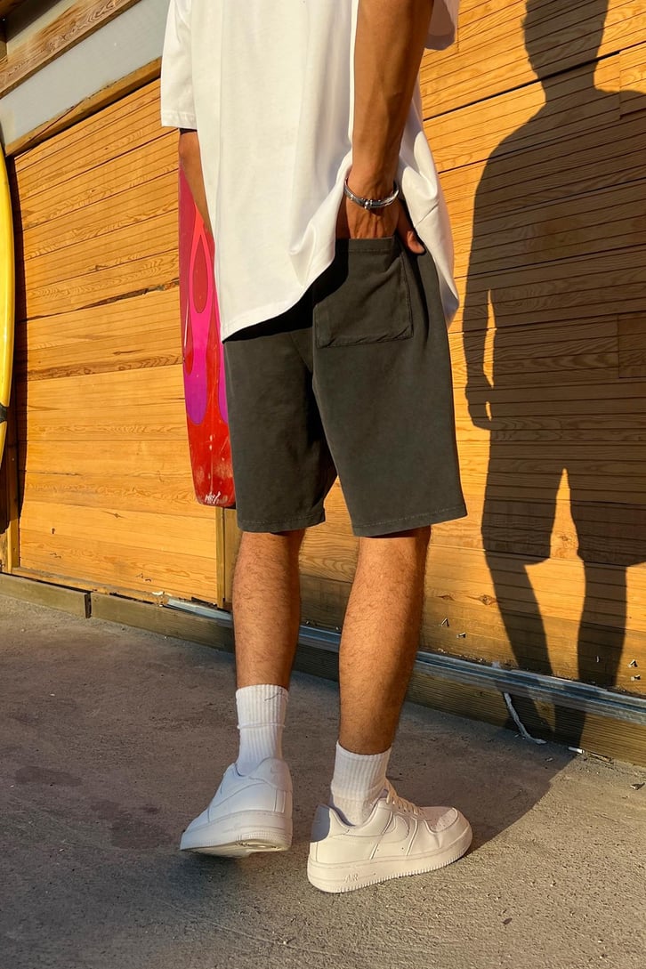 Acid Wash Daily Şort