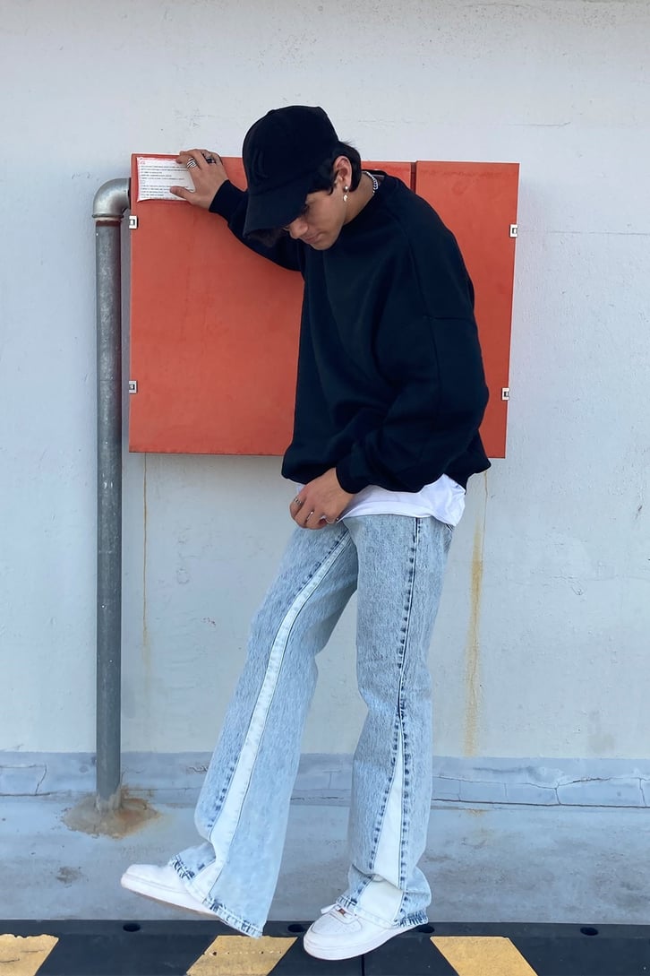 ACID WASH SPANDEX JEAN