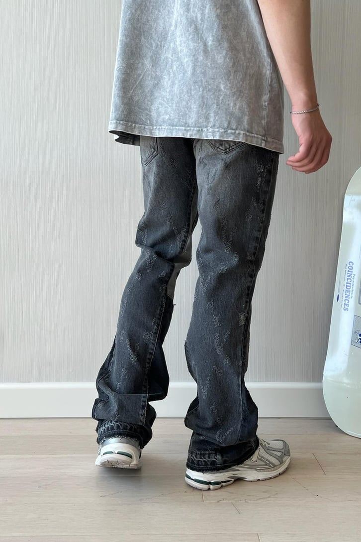 Acid Wash Tumbled Jean