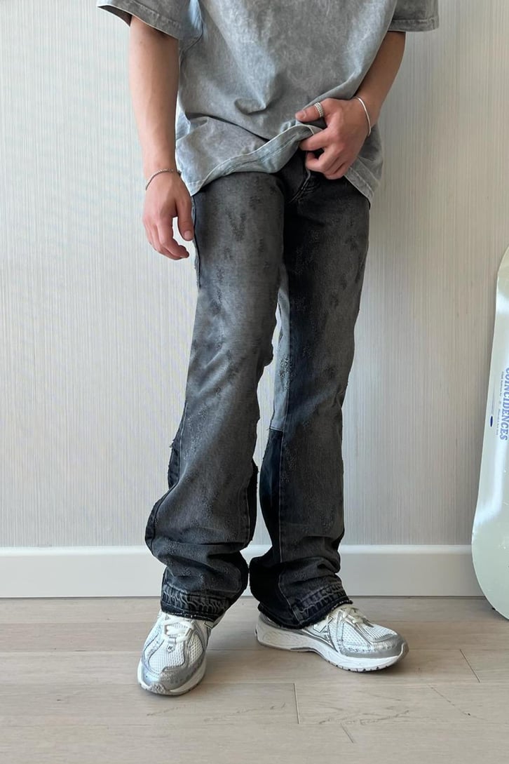 Acid Wash Tumbled Jean