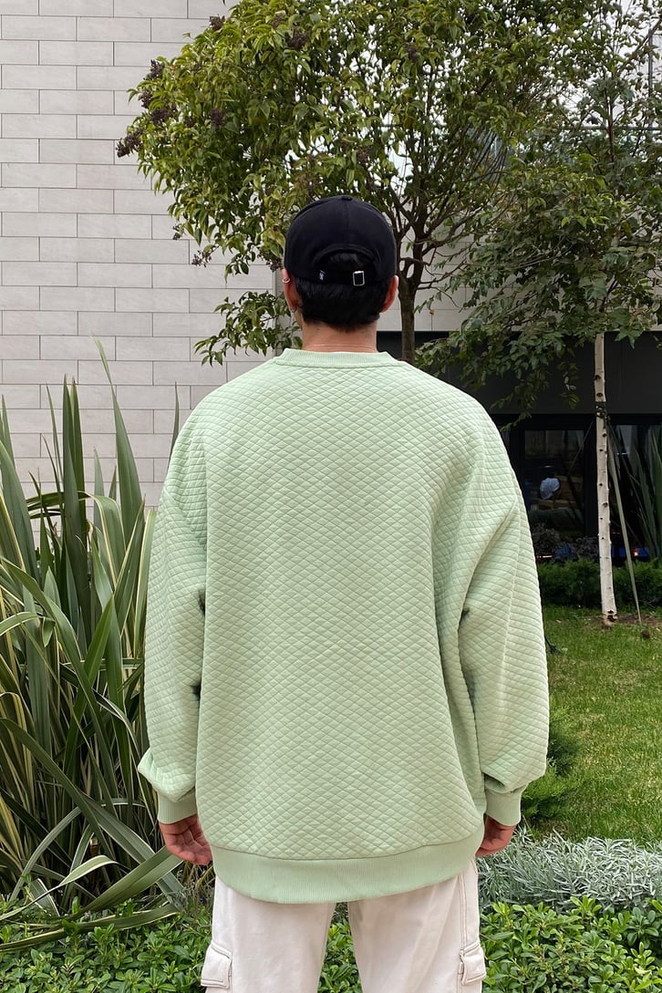 ACTUAL BASKILI KAPITONE OVERSIZE SWEATSHIRT