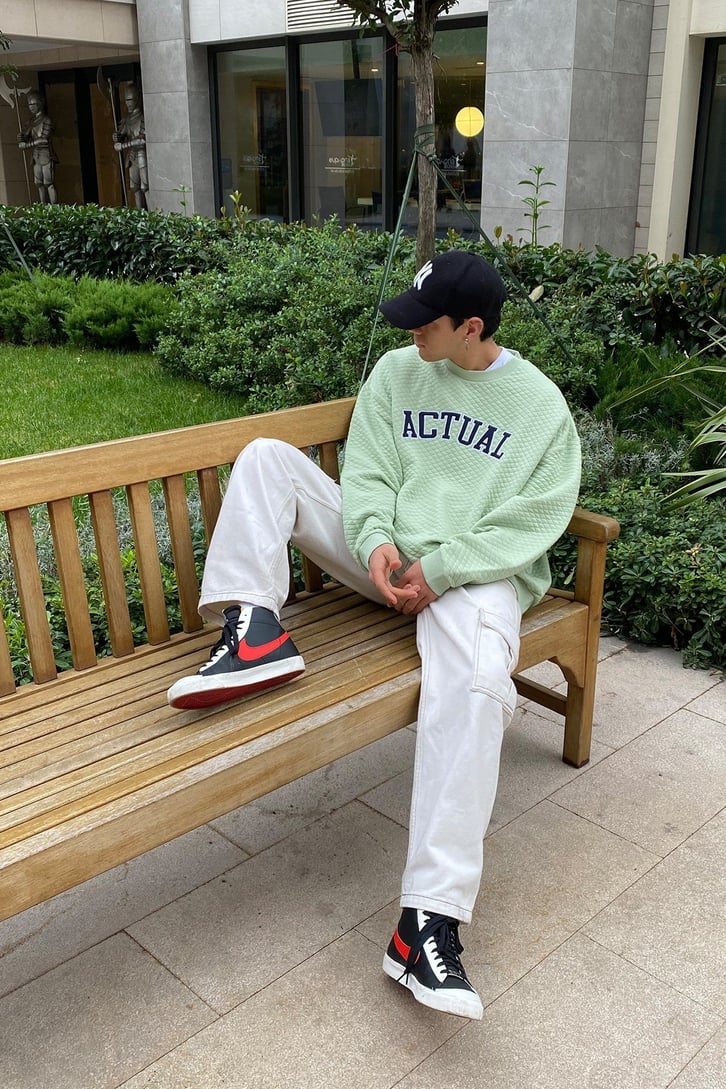 ACTUAL BASKILI KAPITONE OVERSIZE SWEATSHIRT