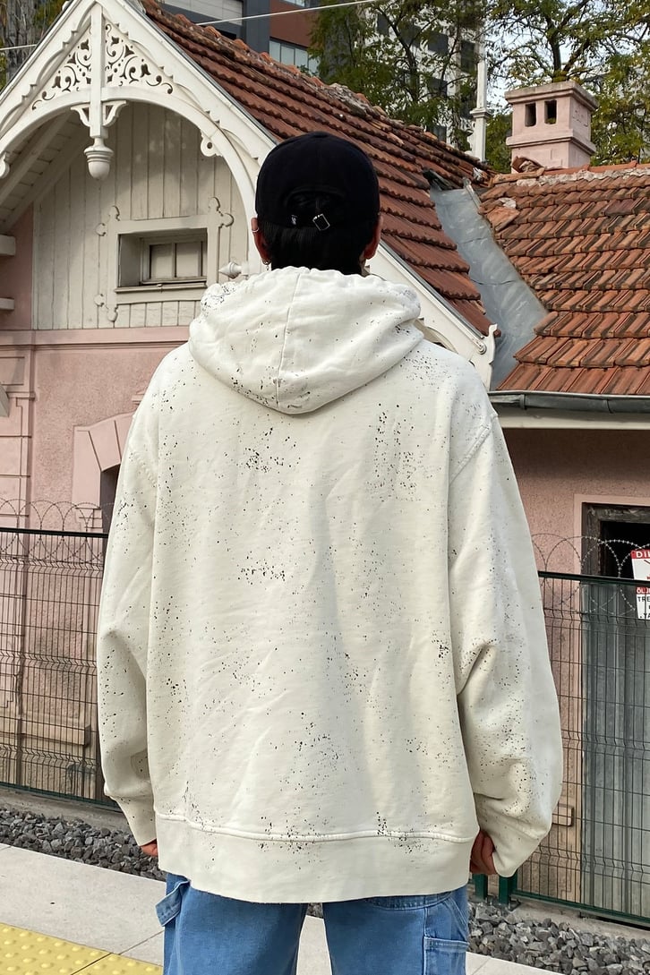 Alaska Spray Paint Extra Oversize Premium Hoodie
