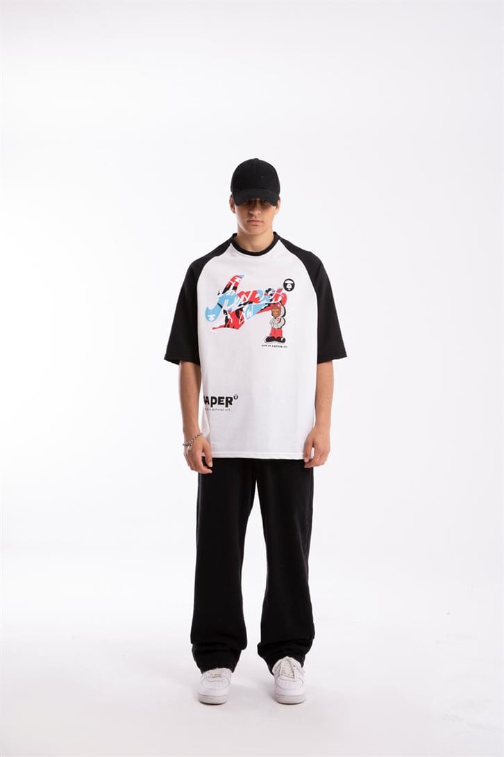 Alfa 99 Baskılı  Oversize Tshirt