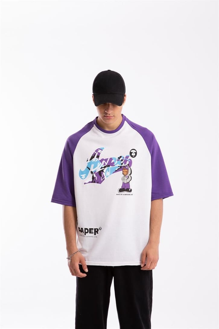 Alfa 99 Baskılı  Oversize Tshirt