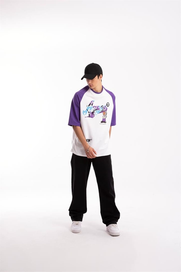 Alfa 99 Baskılı  Oversize Tshirt