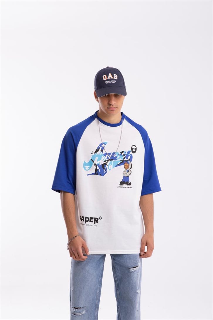 Alfa 99 Baskılı  Oversize Tshirt