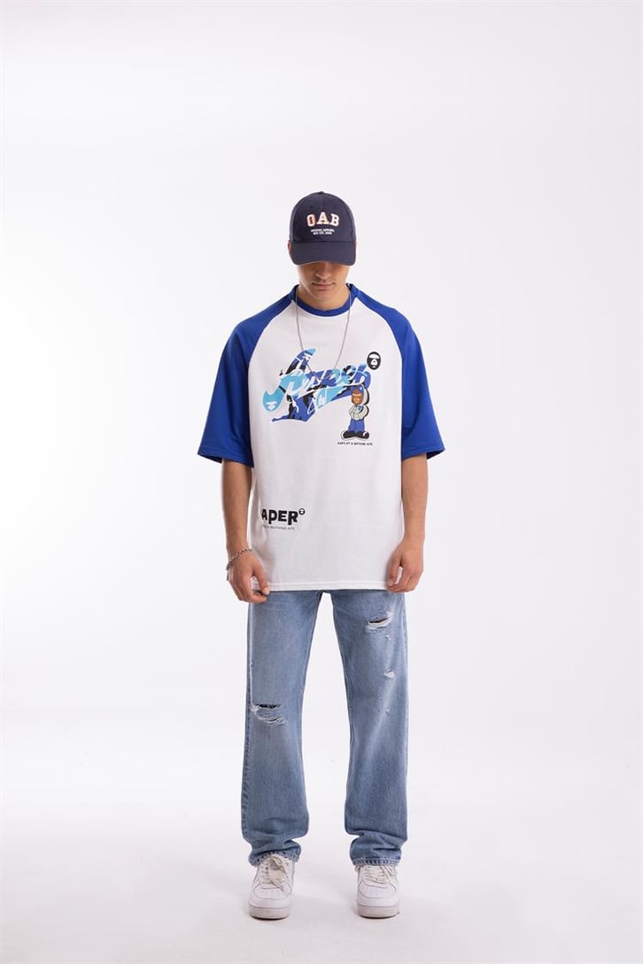 Alfa 99 Baskılı  Oversize Tshirt