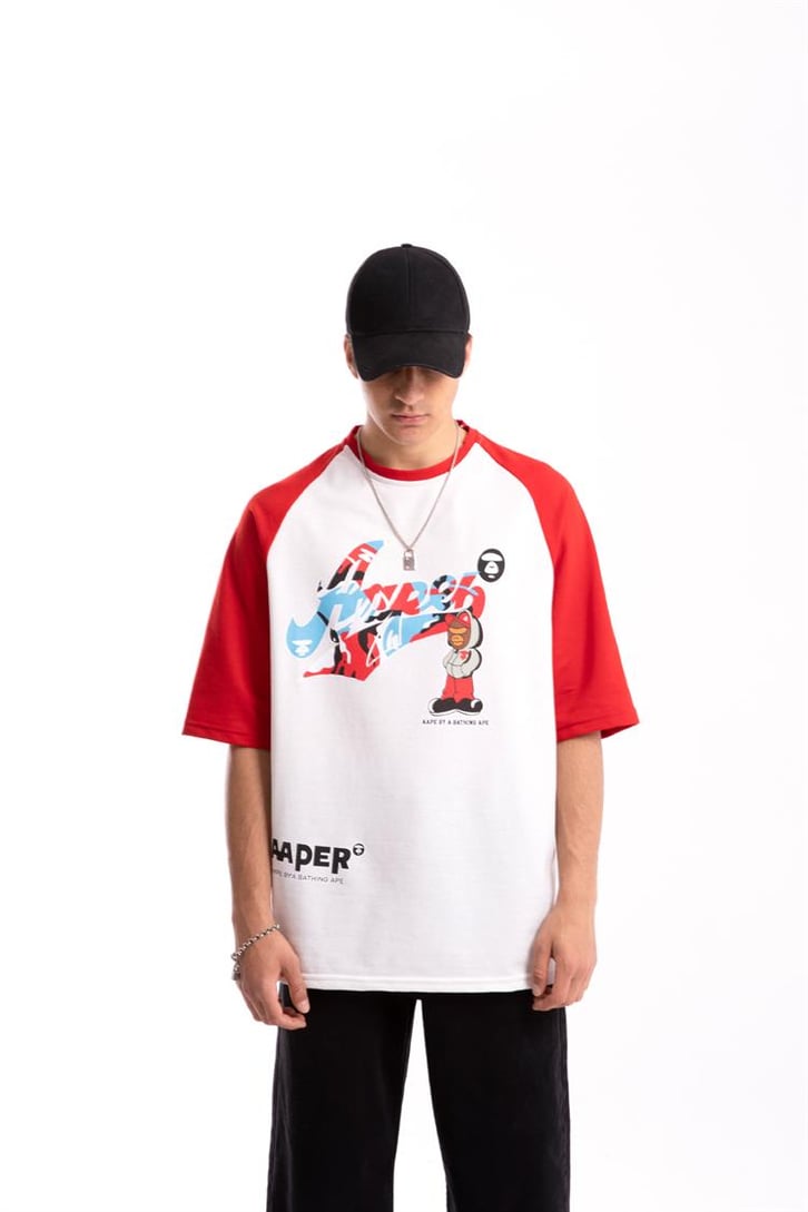 Alfa 99 Baskılı  Oversize Tshirt