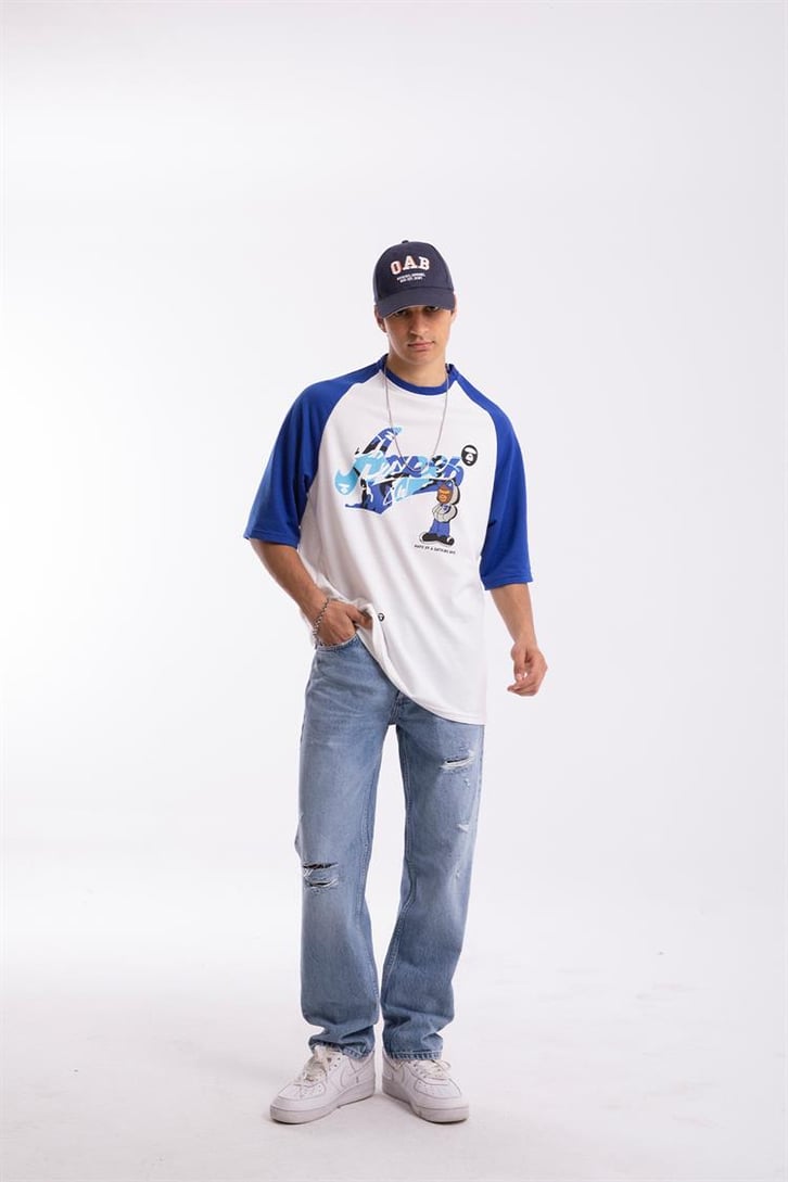 Alfa 99 Baskılı  Oversize Tshirt