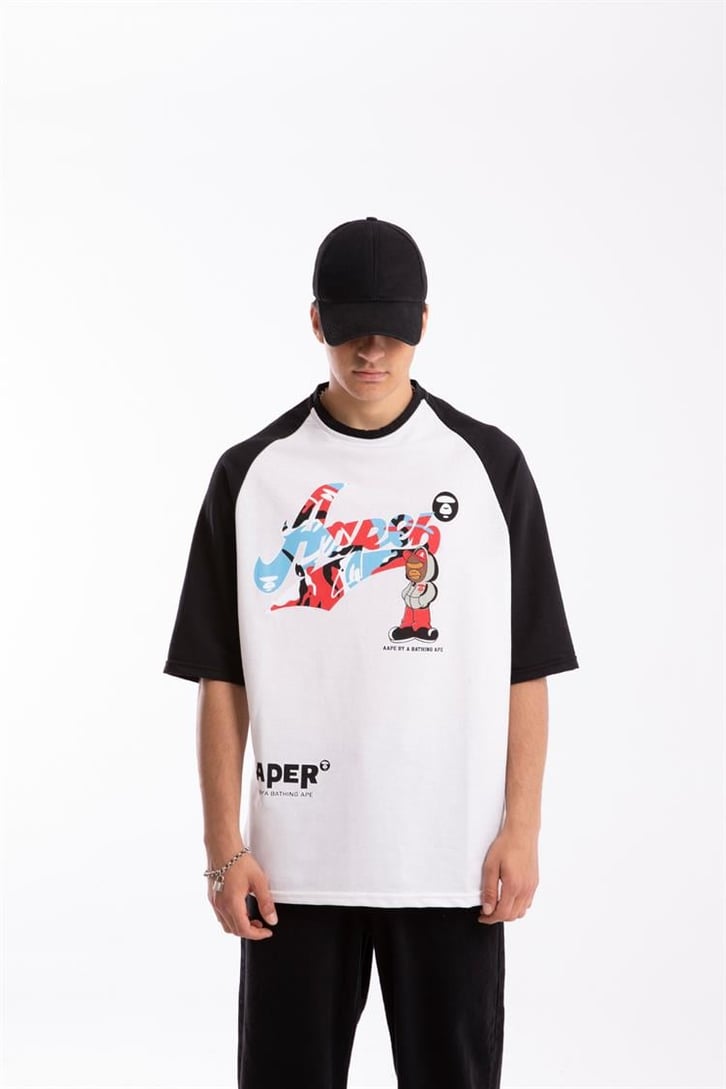 Alfa 99 Baskılı  Oversize Tshirt