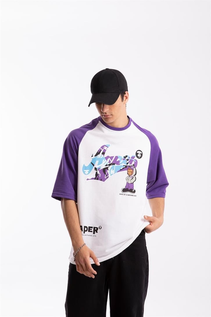 Alfa 99 Baskılı  Oversize Tshirt