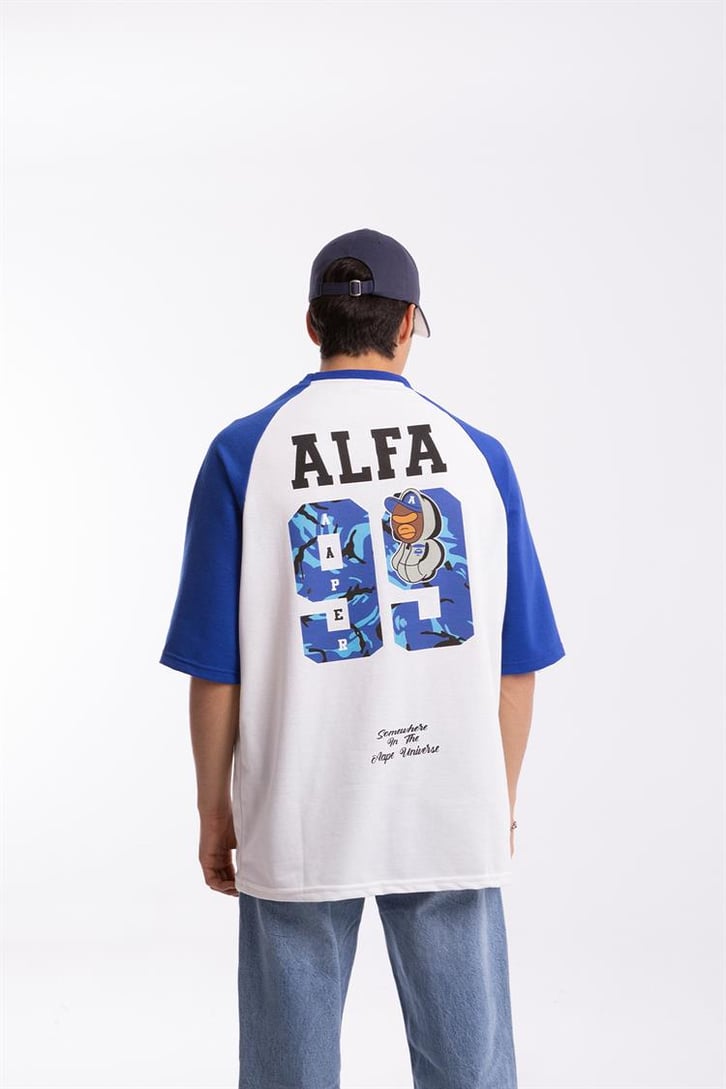 Alfa 99 Baskılı  Oversize Tshirt