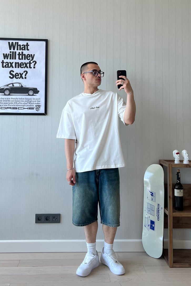 All About Basic Oversize Tişört