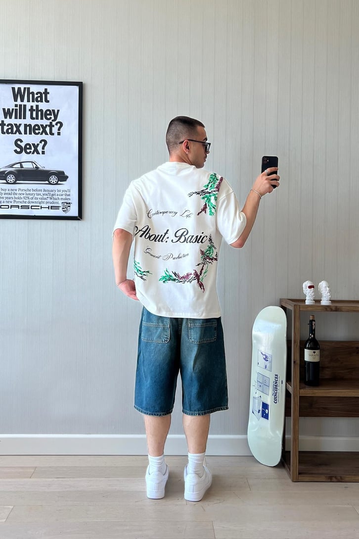 All About Basic Oversize Tişört